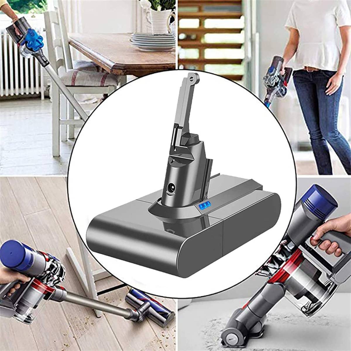 期間限定】 V8 交換用バッテリー Dyson V8 Absolute コードフリー掃除