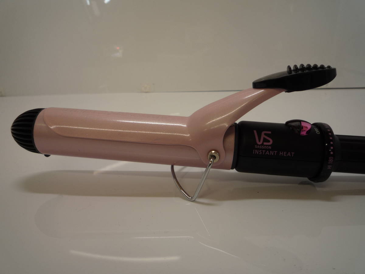 ヴィダル サスーン カール ヘアアイロン 32mm ピンクシリーズ 温度調節機能
