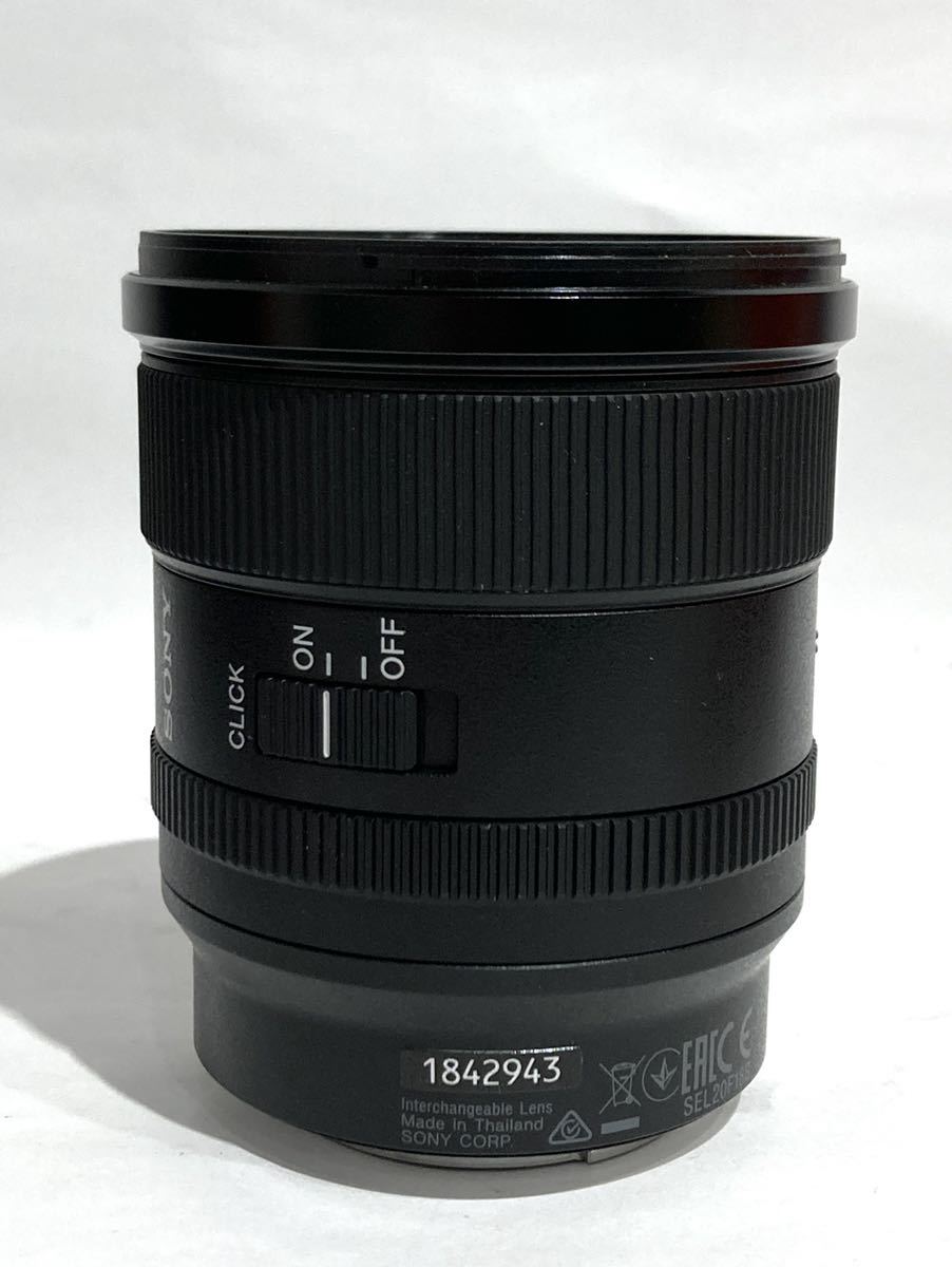 ak-457 SONY ソニー カメラレンズ 単焦点レンズ FE 20mm F1.8 G SEL20F18G(355-4) - 3