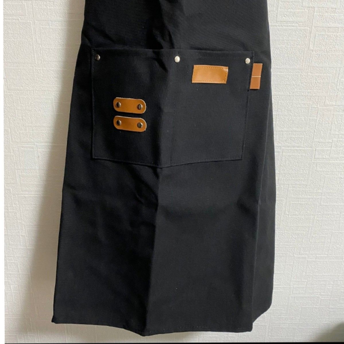 売れ筋】 エプロン 前掛け カフェエプロン 超耐久性 首掛け型 無地