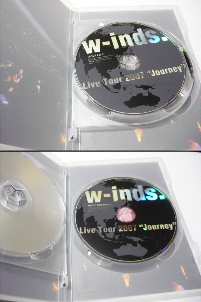 [管00]【送料無料】DVD 2種セット w-inds./ライブ・ツアー2005 2007 ageha Journey 大坂城ホール 邦楽 まとめ_画像10