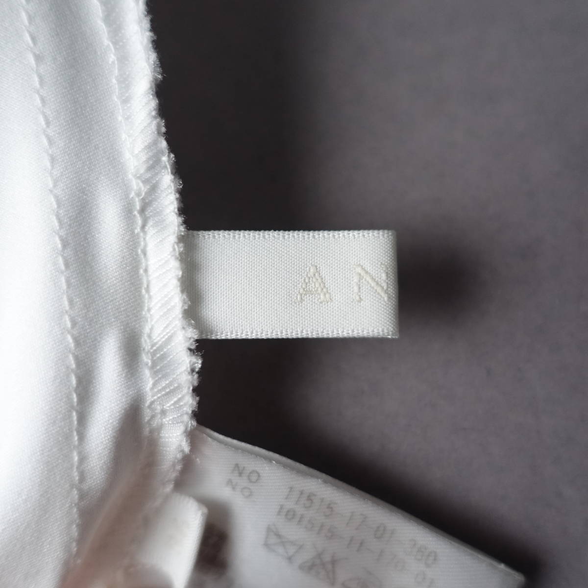 ANAYI/アナイ /36/日本製スカート/ホワイト/白/レディース_画像3