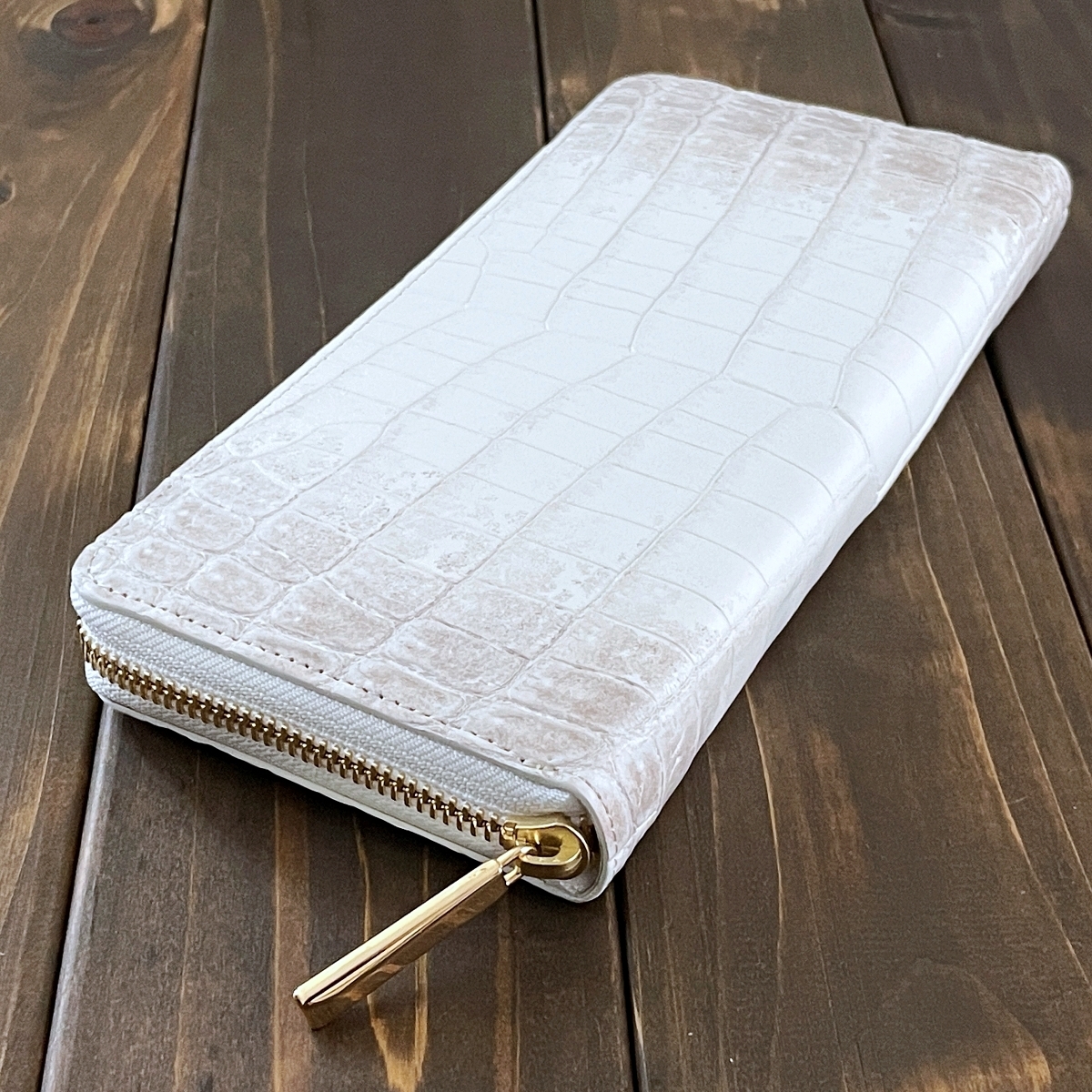 CROCODIL 高級 ヒマラヤ クロコダイル 長財布 ロングウォレット 人気