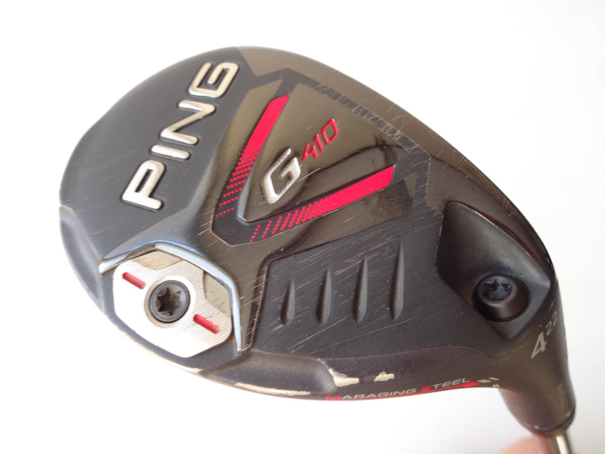 日本人気超絶の 【名器】PINGピンG410ハイブリッド(2UT・17