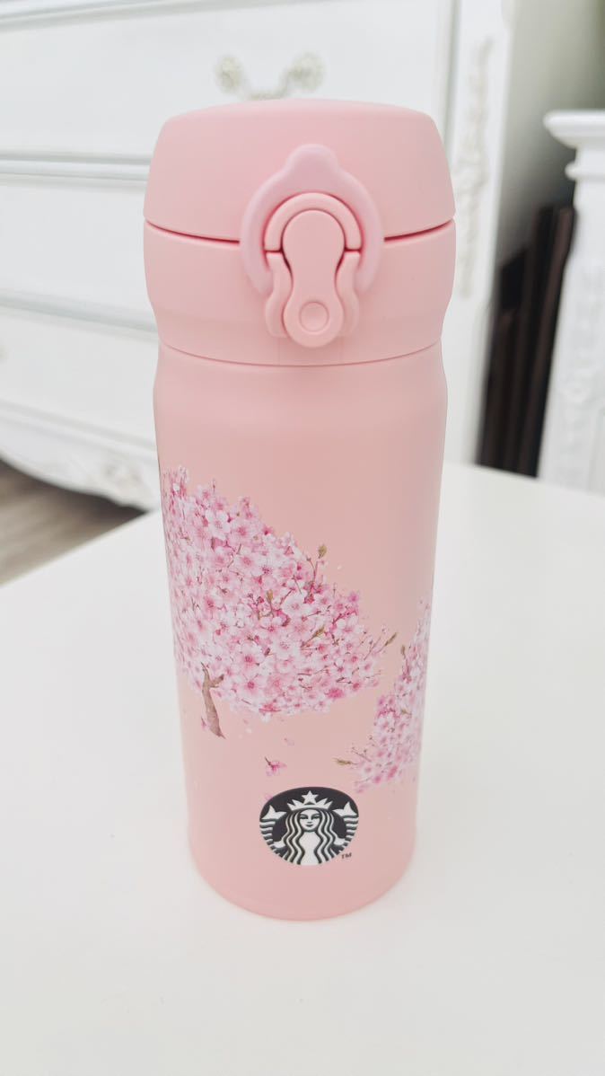 新品未使用 激レア 台湾限定 スターバックス STARBUCKS スタバ SAKURA 2023 サクラ 桜 さくら ハンディー ステンレス ボトルの画像1