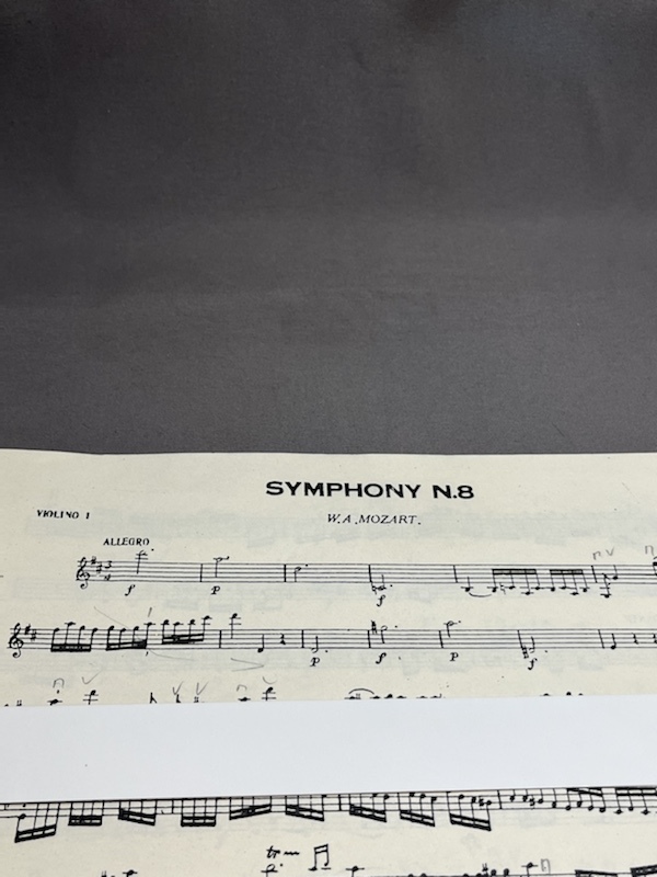 一部書き込みあり　　【楽譜 スコア】Mozart Sinfonie N.8 モーツァルト　 Edwin F. Kalmus_画像3