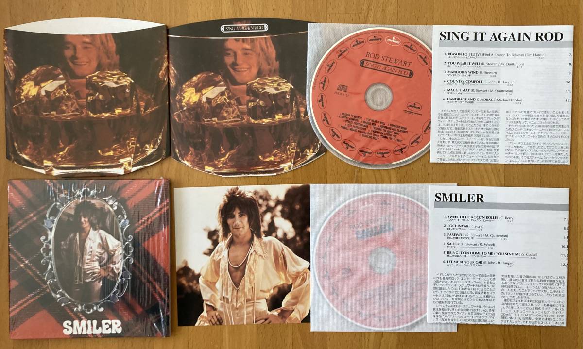 ロッド・スチュワート【Rod Stewart】紙ジャケ limited edition papersleeve 紙ジャケット CD 特典BOX 復刻帯 ギミック・ジャケット_画像10