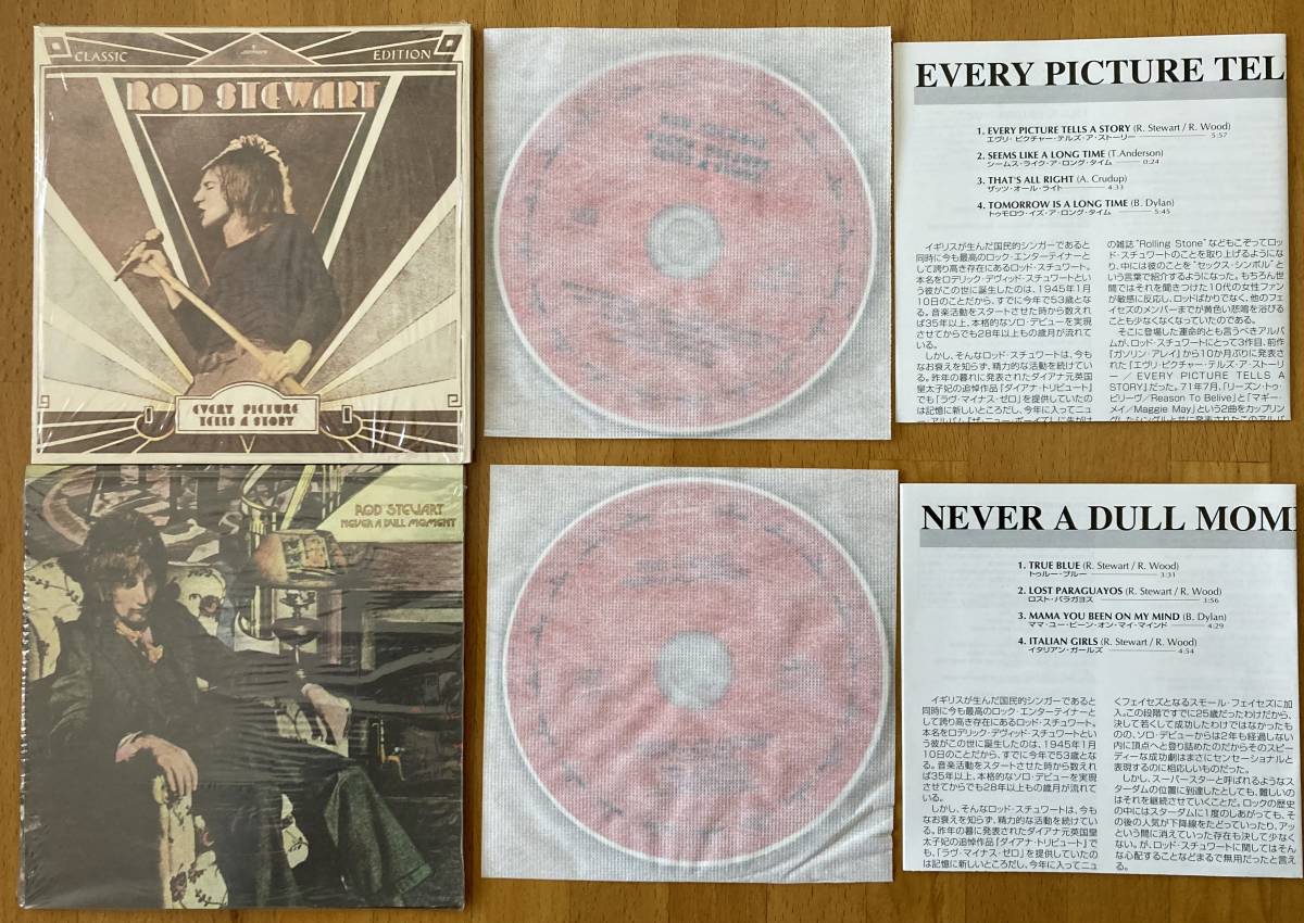 ロッド・スチュワート【Rod Stewart】紙ジャケ limited edition papersleeve 紙ジャケット CD 特典BOX 復刻帯 ギミック・ジャケット_画像8