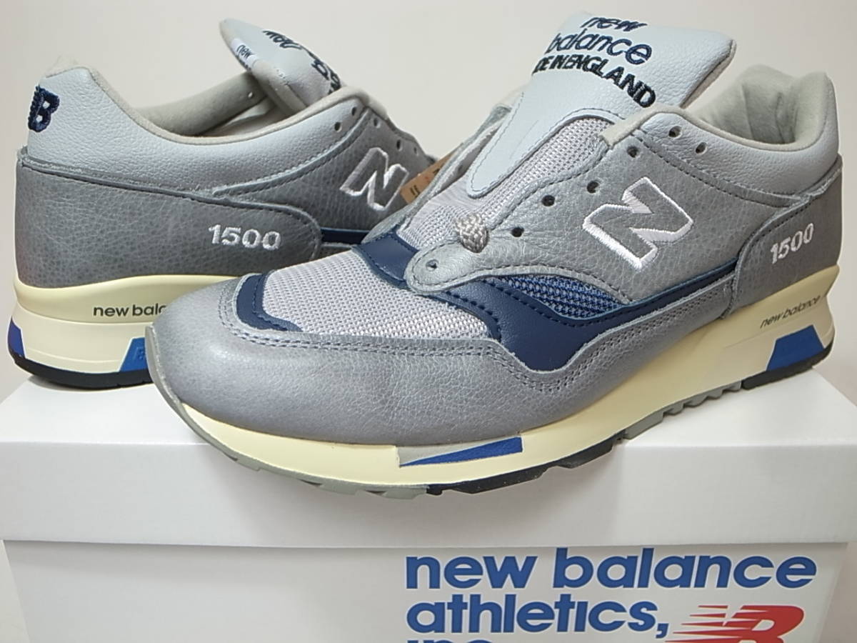 【送料無料 即決】NEW BALANCE UK製 M1500UKF 26.5cm US8.5新品 40TH ANNIVERSARY 英国生産  40周年記念GRAYグレー 灰色GREY 限定イギリス製