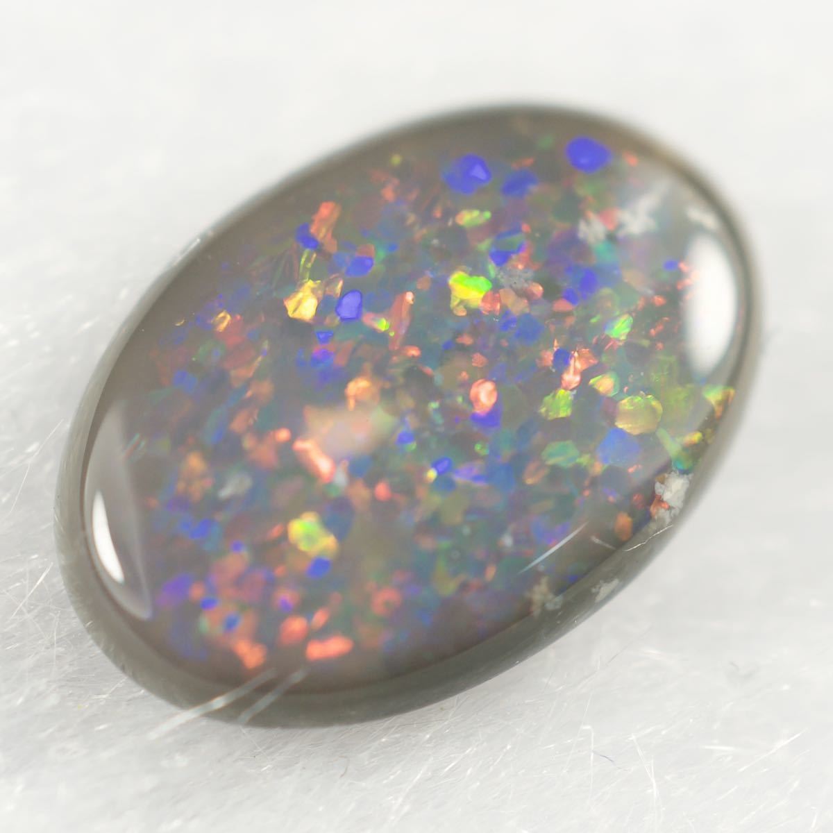 天然ブラックオパール ルース 1.28ct 天然石 天然オパール