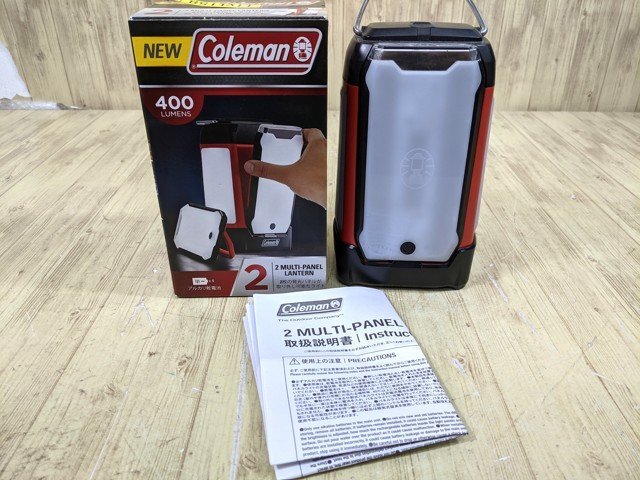 【11yt158】アウトドア キャンプ用品 Coleman コールマン 2000033144 2マルチパネルランタン◆K39