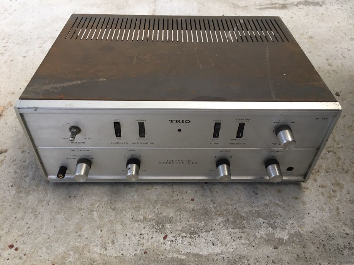 現金特価 Trio TRIO W-46K 真空管アンプ - www.ehrenamt-pankow.berlin