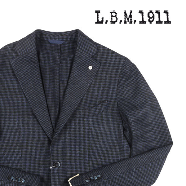 L.B.M.1911（エルビーエム） ジャケット 2837 ネイビー x ブルー 48 【W22591】