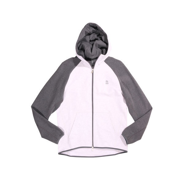 BRUNELLO CUCINELLI(ブルネロクチネリ) パーカ M0T159136G ホワイト