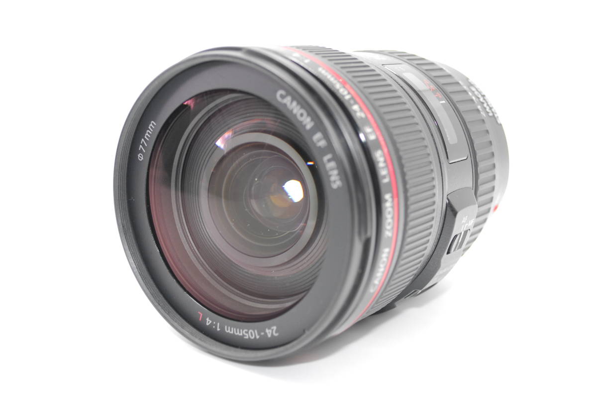メール便不可】 100437 実用品 Canon 標準ズームレンズ EF24-105mm F4L