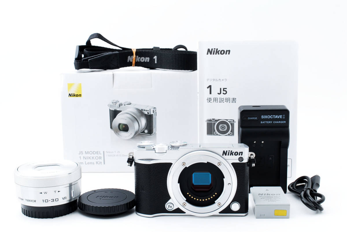 美品] Nikon ニコン 1 J5 + VR 10-30mm レンズ #1861449 家電、AV