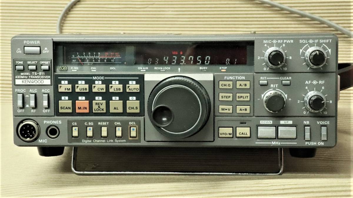 430MHz KENWOOD TS-811D 25w オールモード機-