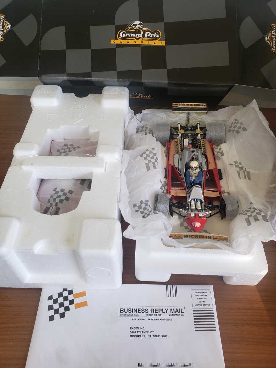 エグゾト　★激レア　1/18 FERRARI 312T4 #11 JODY SCGECKTER フェラーリ　ジョディシェクター　1979　F1 Grand Prix 未使用　ミニカー_画像1