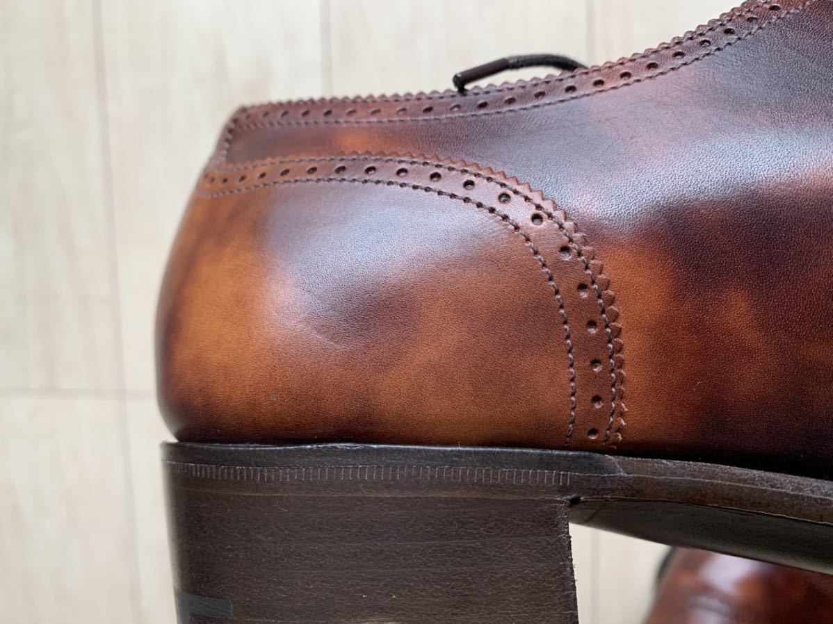 新品未使用 Anthony Cleverley(アンソニークレバリー)6 5E ブラウン