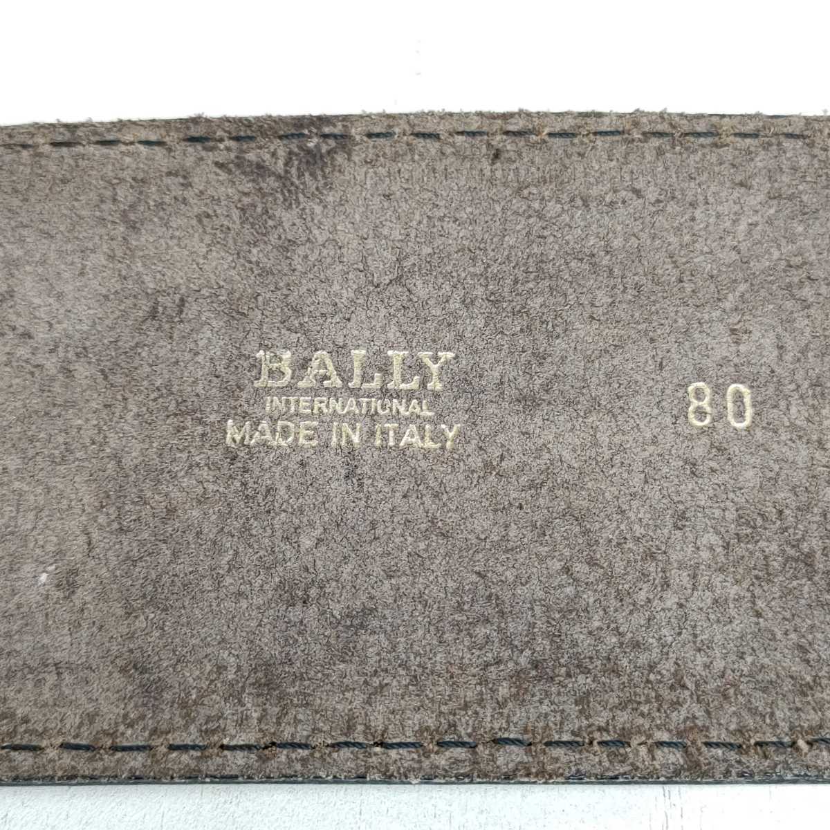イタリア製/80s/90s】美品/バリーBALLY INTERNATIONAL/牛革/レザー