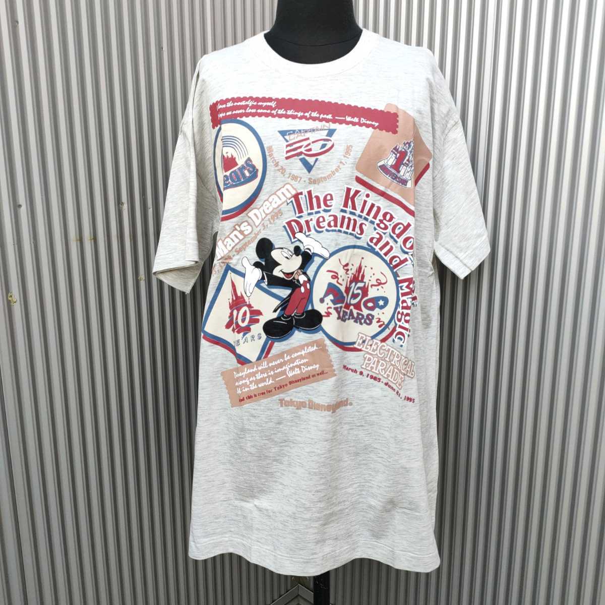 男性に人気！ 【90s/15周年】新品/ディズニーランドTokyo Disneyland