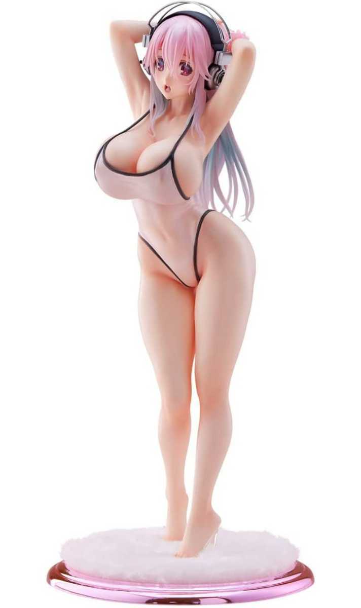 Dream Tech Super Sonico белый купальный костюм style 1/7 шкала PVC производства покрашен конечный продукт фигурка wave 