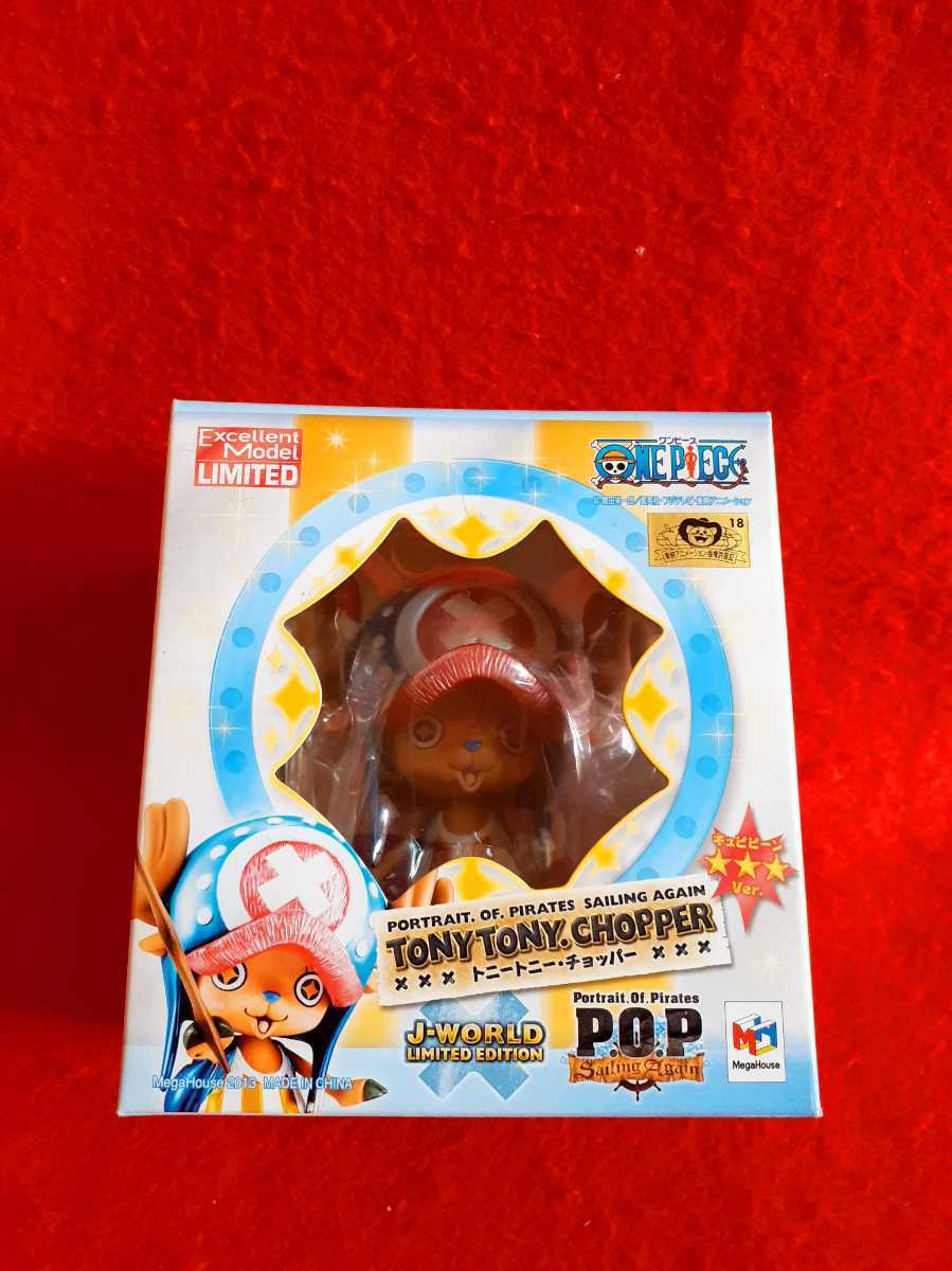  One-piece P.O.P Sailing Again J-WORLD Tony Tony * chopper kyupipi-nver. ограничение фигурка mega house POP