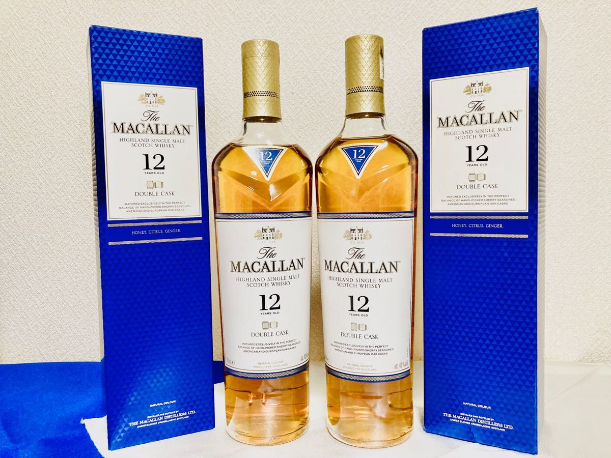 マッカラン12年 ダブルカスク700ml 2本セット Yahoo!フリマ(旧)-