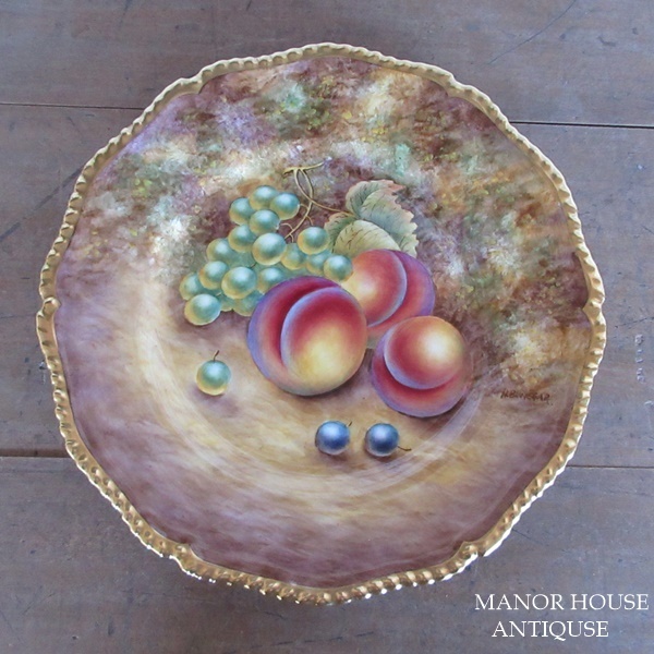 イギリス製 Royal Worcester ロイヤルウースター Painted Fruits