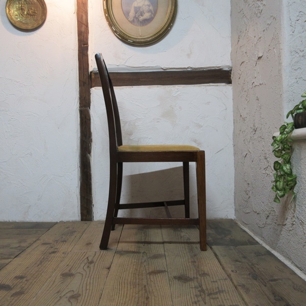 イギリス アンティーク 家具 ダイニングチェア 椅子 イス 店舗什器 カフェ 木製 マホガニー 英国 DININGCHAIR 4104e