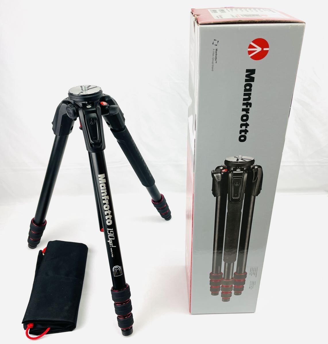 休日限定 Manfrotto 極上美品 190go! マンフロット ブラック