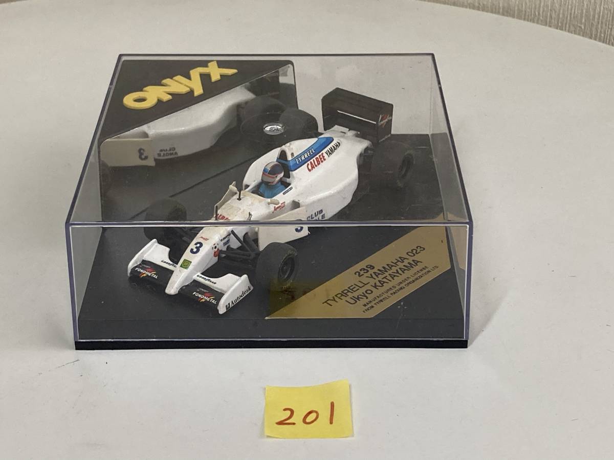 送料無料 ONIX 1/43 オニキス ミニカー F1 ティレルヤマハオニキスtyrrell yamaha 023 ukyo katayama 片山右京 239