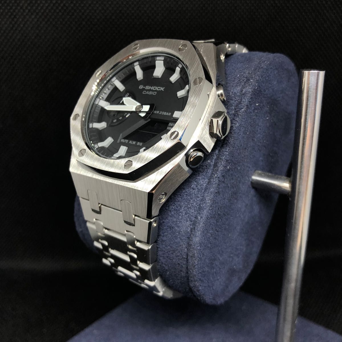 GA-2100本体付き ステンレスベルトセット カシオーク カスタム G GA-2100本体付き ステンレスベルトセット カシオーク カスタム G