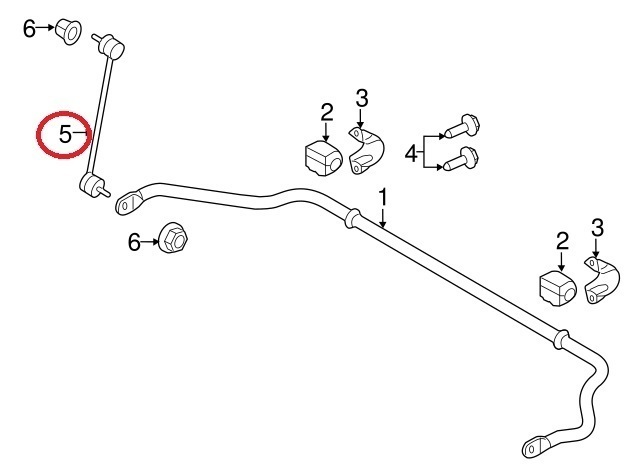  new goods Discovery sport rear stabi link rod LR061271/FK725C486AB right side after market goods 