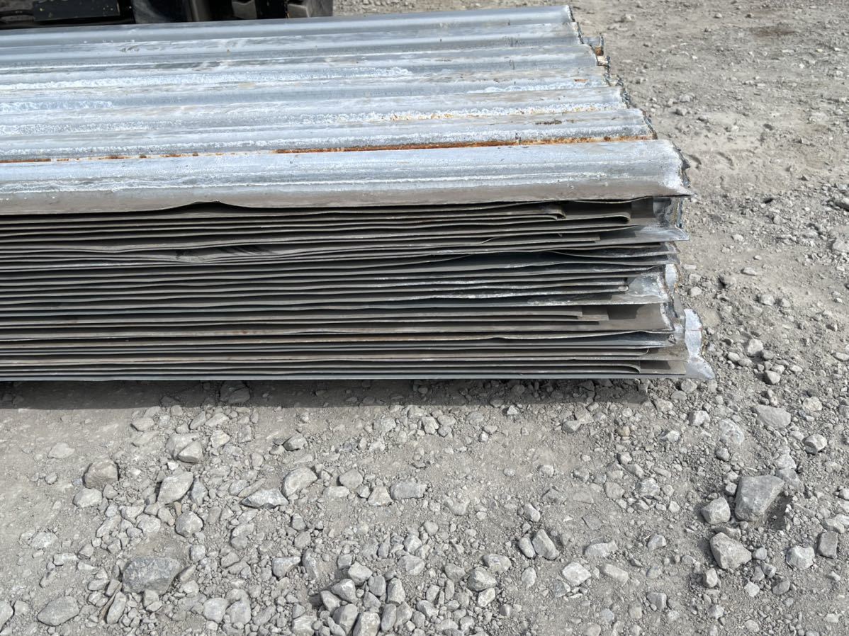  roofing material length approximately 160~213cm width 65cm wave board roof approximately 28 sheets summarize receipt limitation (pick up) Gifu prefecture .. block 