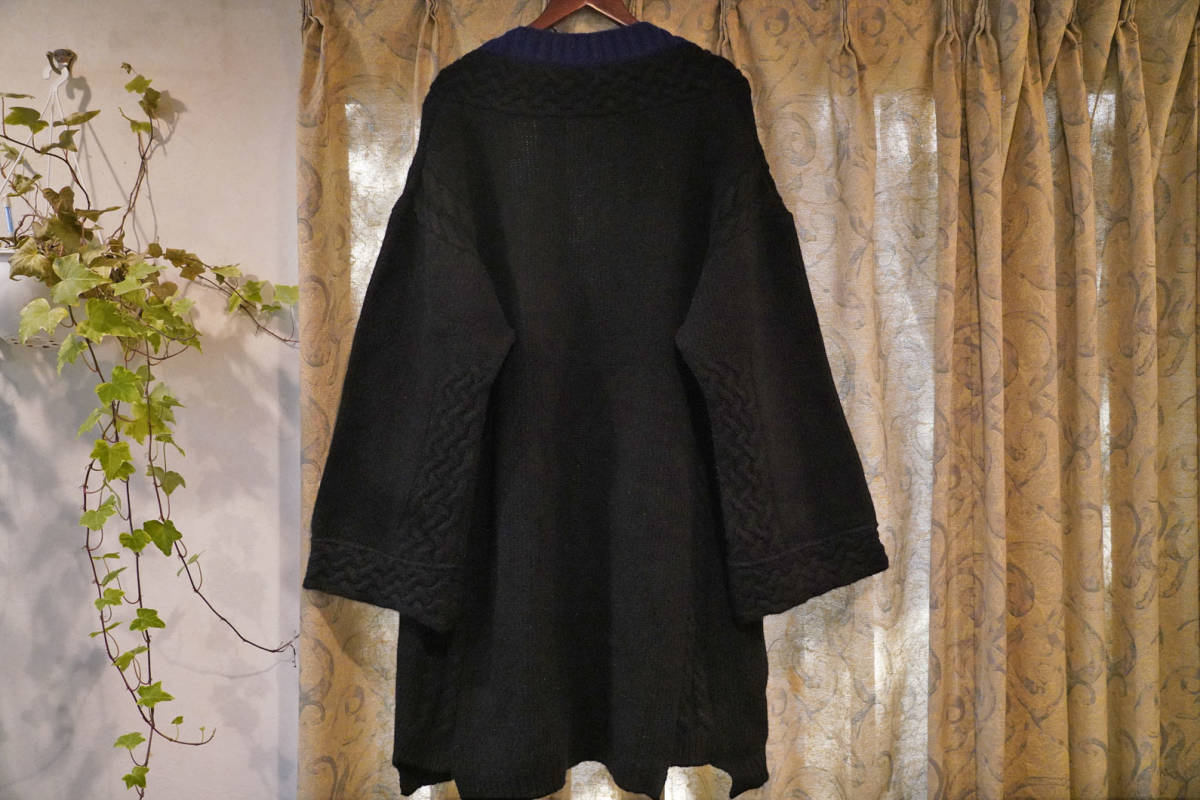  new goods * is Ida -a car man HAIDER ACKERMANN open front kimono style knitted cardigan (S) * material. quality ..... is good 