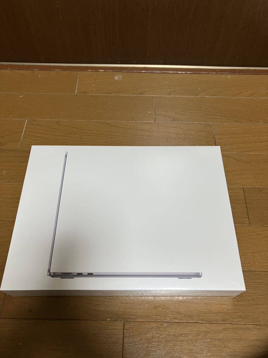 即決/未開封 Apple MacBook Air M2搭載 MLXW3J/A スペースグレイ＋液晶フィルム2000円相当_画像2