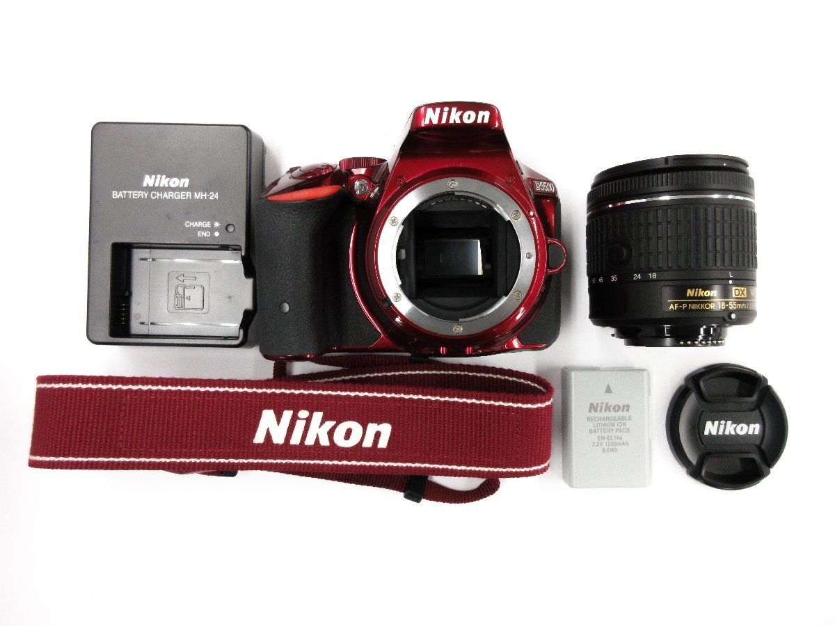 ニコン D5500 AF-P DXNIKKOR18-55mm 3.5-5.6G VRセットNikon (439U