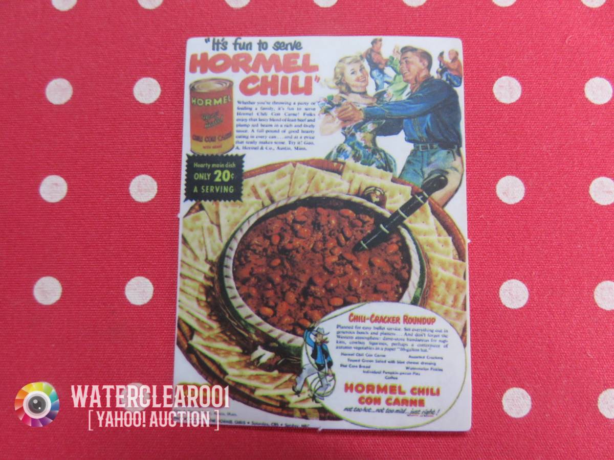 ▲△▲52027-ExHS▲△▲[AMERICAN-STICKER] AMERICAN OLD FOOD・DRINK Advertisement_画像1