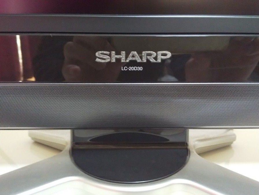 シャープ20V型液晶テレビ LC20D30 ハイビジョン ブラック 取説 シャープ20V型液晶テレビ LC20D30 ハイビジョン ブラック 取説