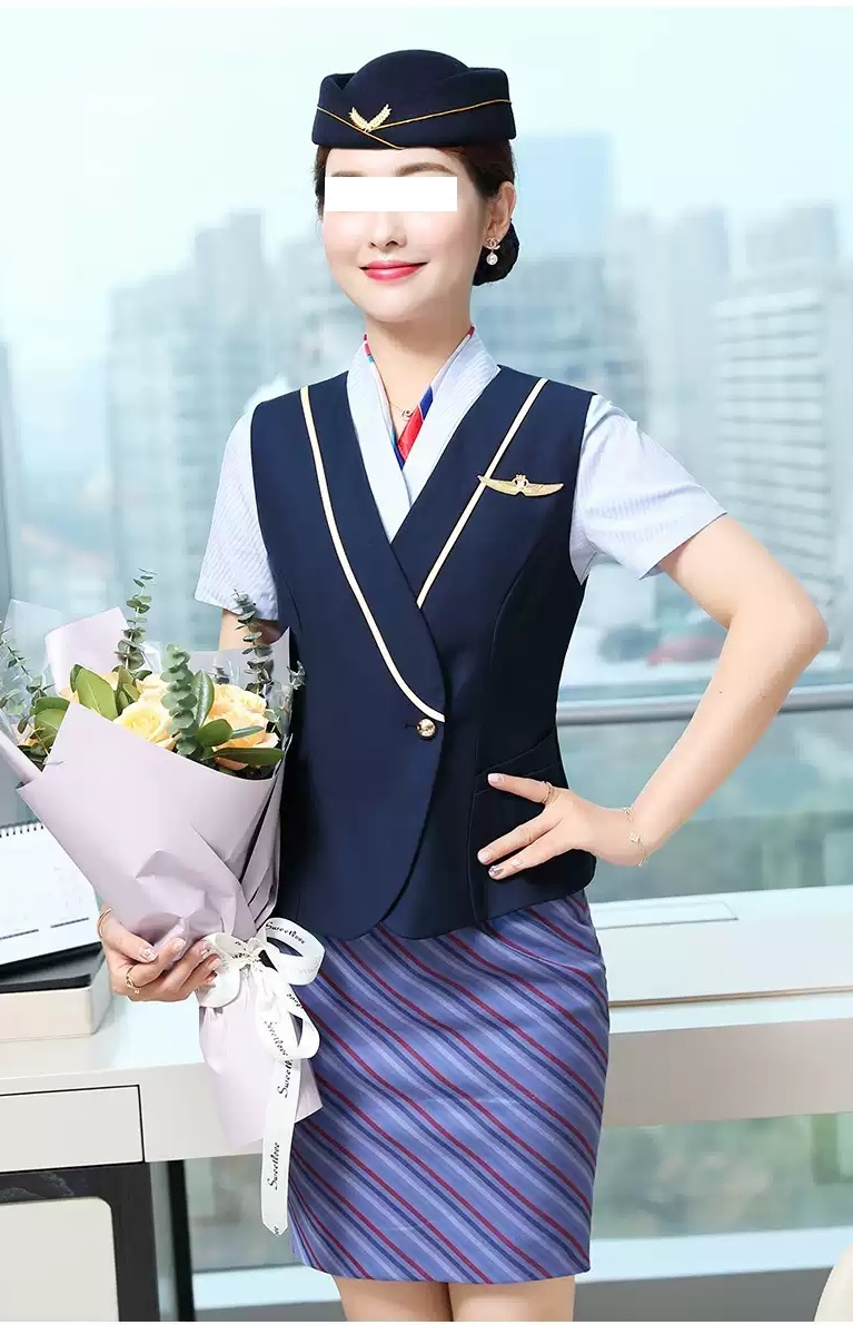 外資系航空制服　中国南方航空　制服 客室乗務員　制服　M　サイズ　一点のみです。_画像3