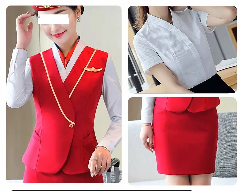 外資系航空制服 中国南方航空 制服 客室乗務員 制服 S サイズ 一点のみ