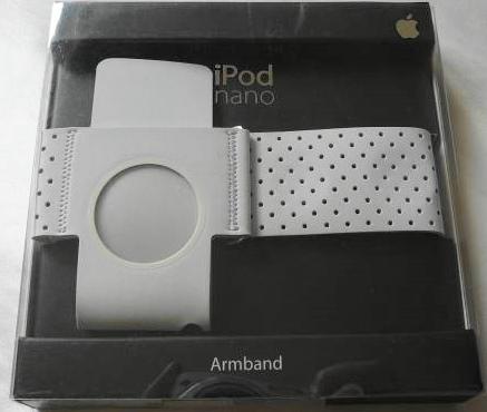 未使用　Apple iPod nano アームバンド 　ホワイト [MA094G/A]　　2005年_画像2