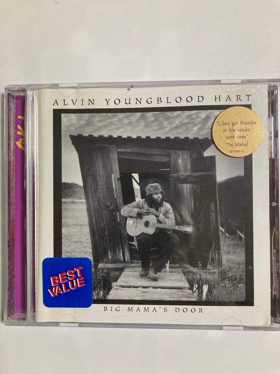 【ブルース】アルヴィン・ヤングブラッド・ハート(ALVIN YOUNGBLOOD HART)「BIG MAMA’S DOOR」(レア)中古HDCD、USオリジナル初盤、BL-1120_画像1