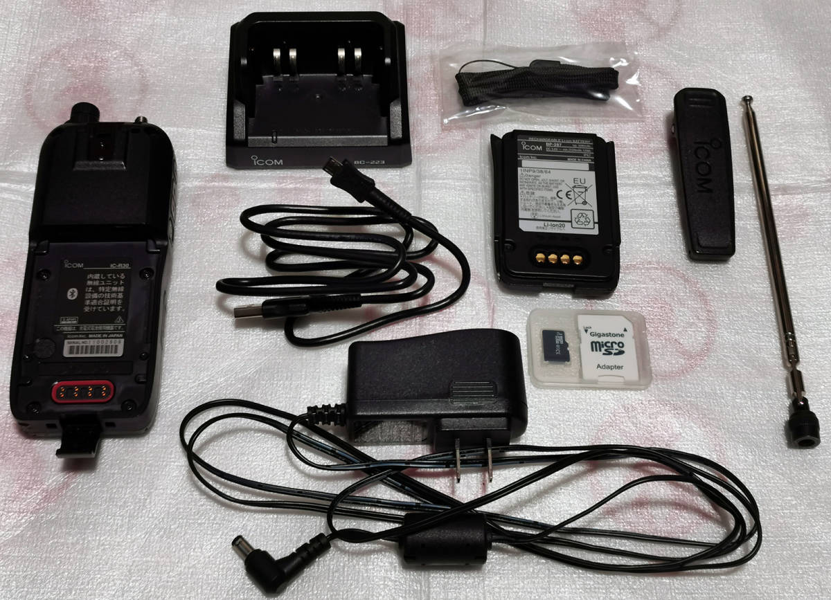 エアーバンドスペシャル 受信改造済み ICOM アイコム IC-R30 エアーバンドスペシャル 受信改造済み ICOM アイコム IC-R30