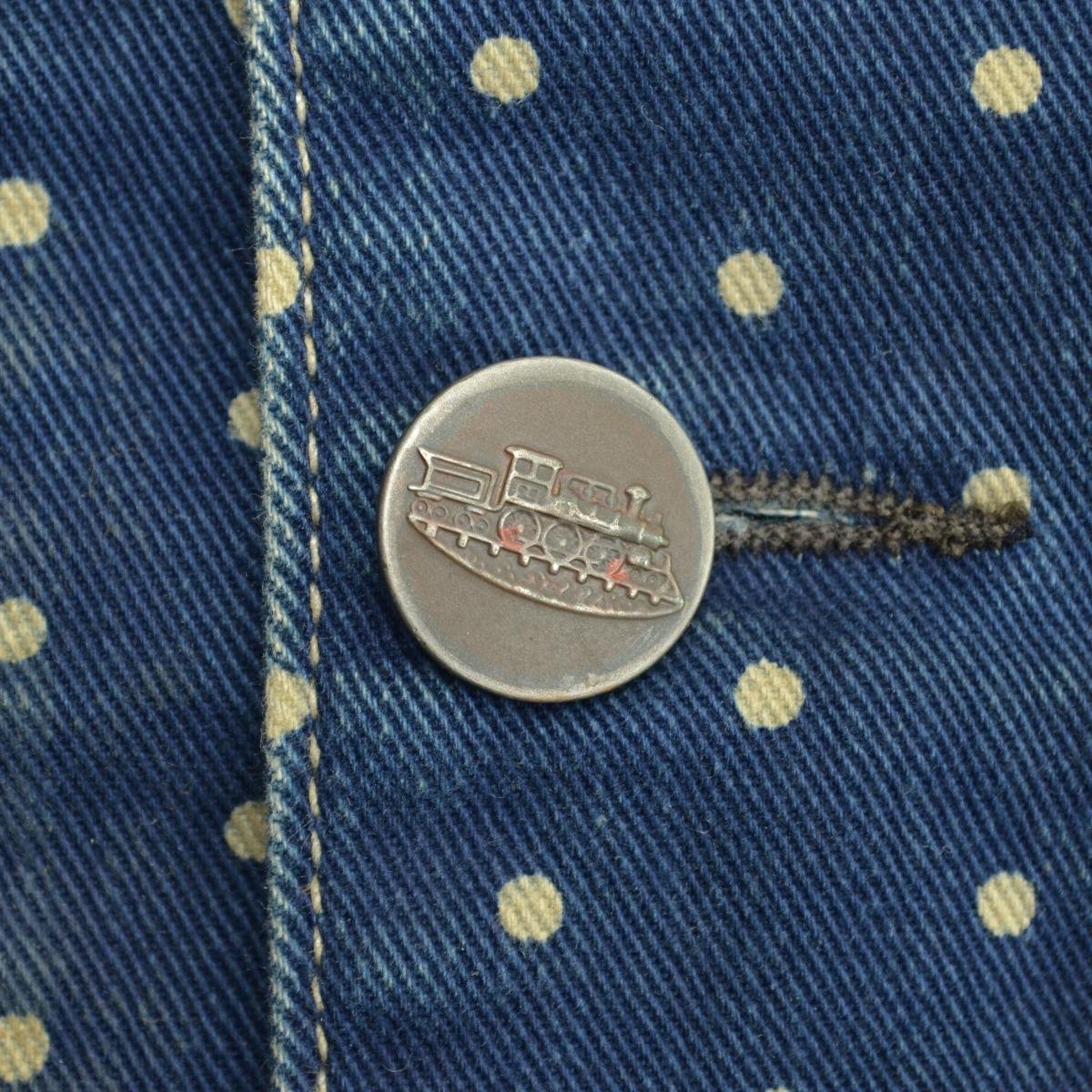 S】RRL / ダブルアールエル ALLEN WORK JACKET ポルカドット
