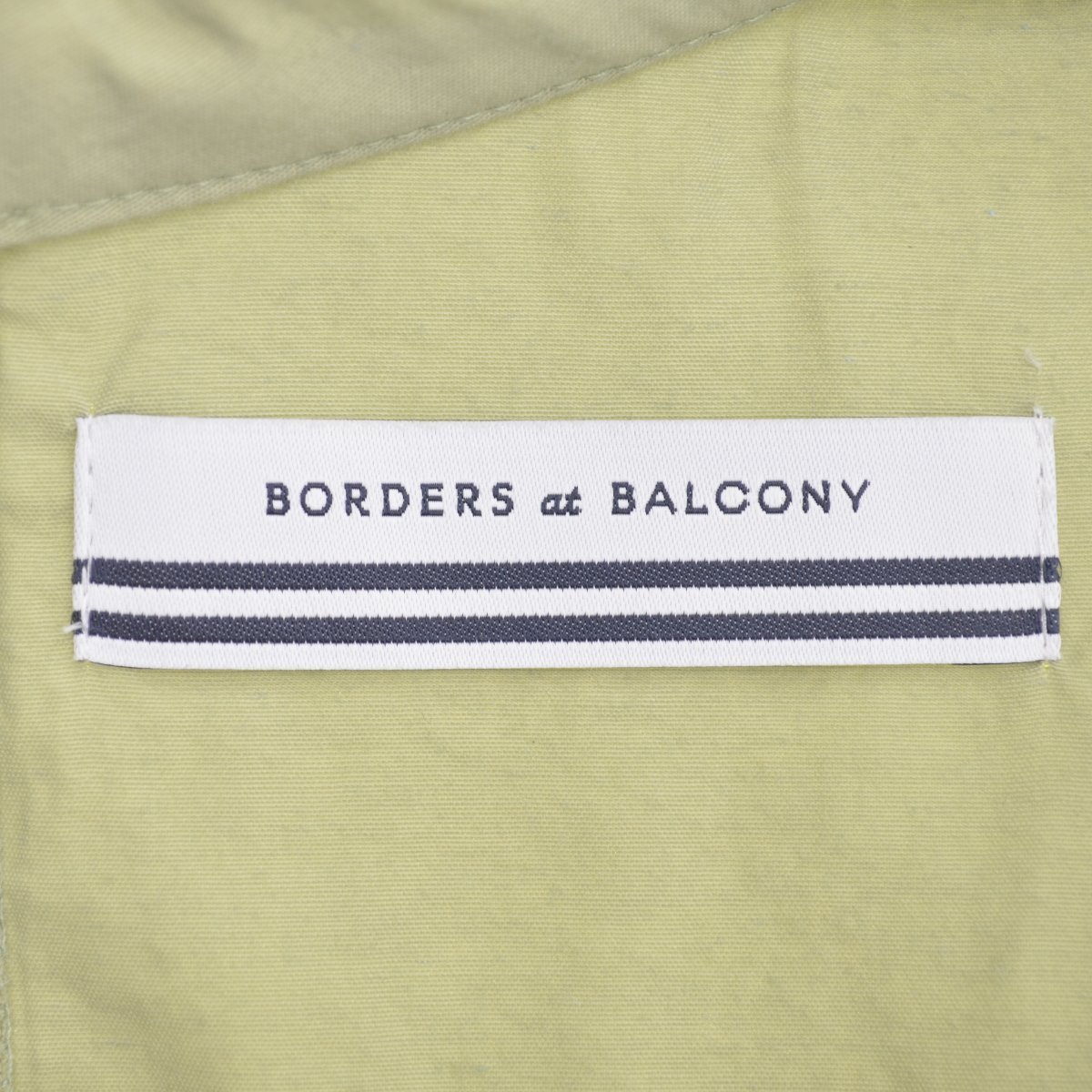 【36】BORDERS at BALCONY / ボーダーズアットバルコニー 21AW BD2121-3E-09 BACK CUT OUT DRESS バックセパレート長袖ワンピース_画像3