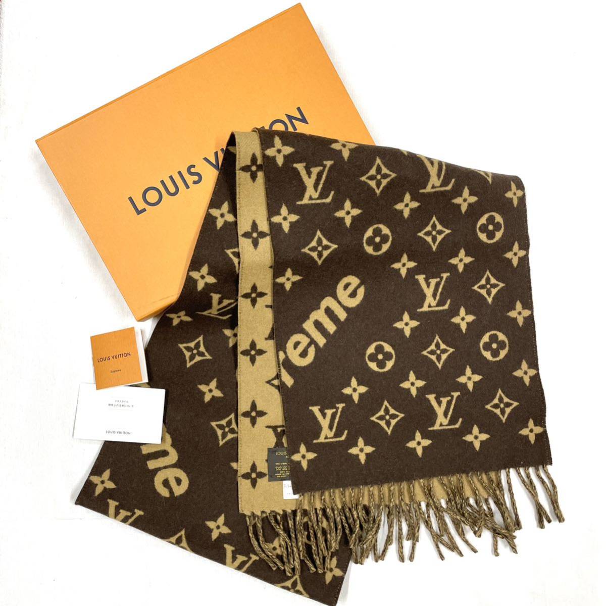 SUPREME LOUIS VUITTON MONOGRAM SCARF シュプリーム ルイヴィトン