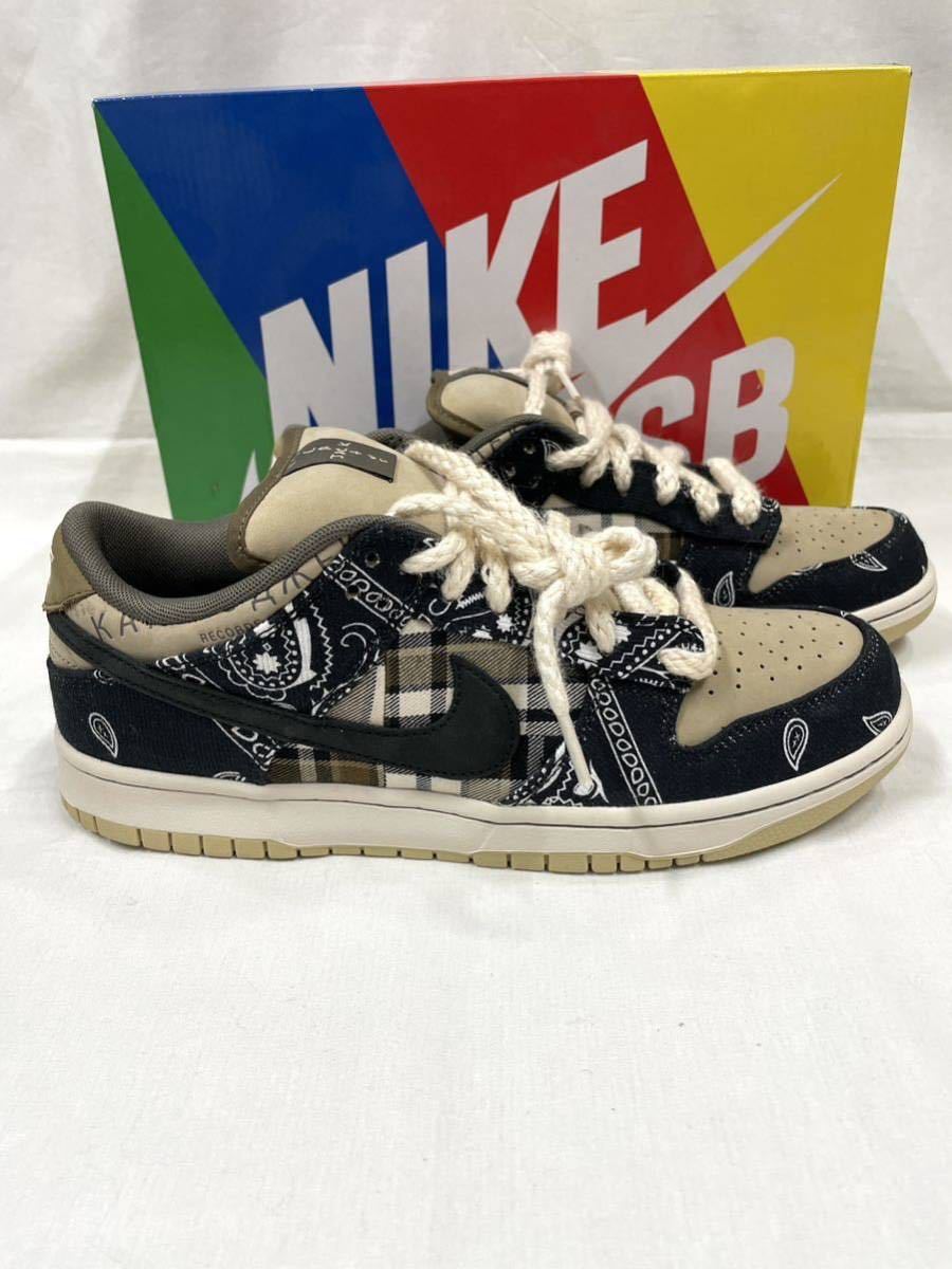 っているも NIKE Travis Scott SB DUNK LOW PRM QS ナイキ トラヴィス
