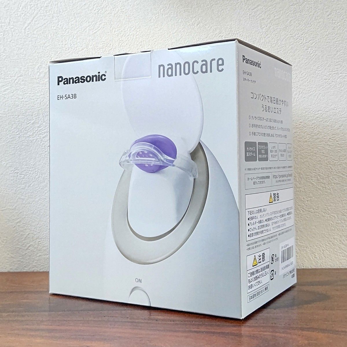未使用 美顔器 パナソニック スチーマー ナノケア EH-SA3B-N Panasonic